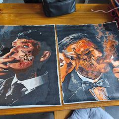 Canvas painting x2