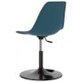 Swivel Dining Chairs 6 pcs Turquoise PP Image 5