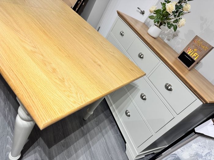 Oak Extending Dining Table, New
