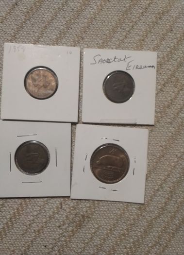 Four Eire   Coins