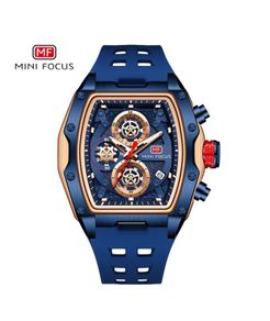 Mini Focus Chronograph - Blue Rose