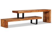 TV Stand Solid Acacia Wood