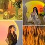 Sunset Red LED Projection Floor Lamp, Romantic LED Sunset Projector Lamp Rainbow Atmosphere Light Night Light for Bedroom Livingroom Party Bar Store, USB Charging Image 9