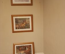 Picture frame, set off 3 wooden frames