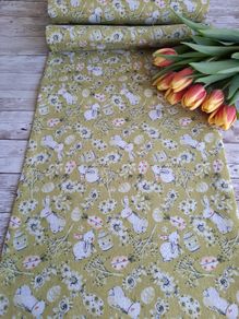 Selection of handmade Easter table runners / placemats