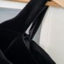 VINTAGE Official black velvet bow bardot Sz 12UK ( Fit 8-10UK) Image 7