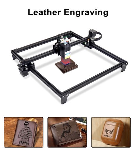 80W Laser Engraving Machine, Wood Leather Cutter Metal Glass Engraver CNC 3D Laser Printer with FAC/Wifi/10W Optical Output