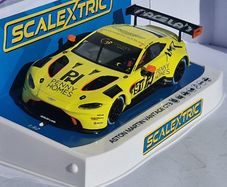 Scalextric C4446 Aston Martin Vantage #91 Slot Car  ( gt touring endurance )