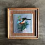 Set of 5 Vintage Wooden Framed Bird Pictures Image 6