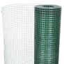 Chicken Wire Fence Galvanised with PVC Coating 10x1 m Green Image 2