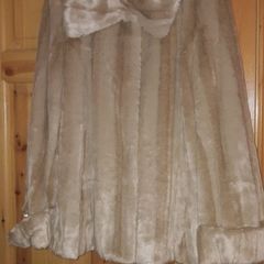 Decollage faux fur jacket UK 12