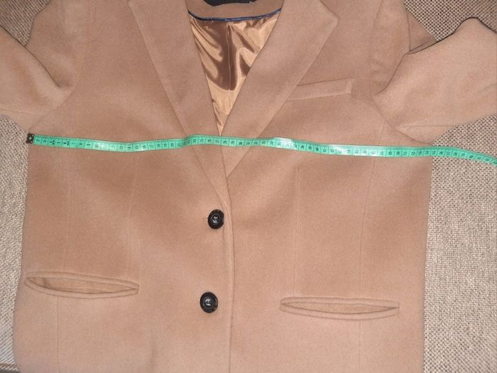 Marks and Spencer 70% wool 10% cashmere 20% polyamide coat UK size 14 in excellent condition with no issues 91cm full length and 55cm armpit to armpit see last three photos for exact measurements FREE TRACKED POSTAGE INCLUDED