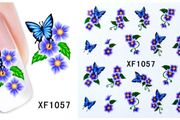 Water Decals - Water Transfer Nail Art Stickers - No 7