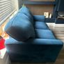 Blue Velvet 2 Seater Sofa Image 5