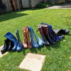 Wellington boots
