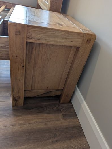 Solid Oak Bedside Locker