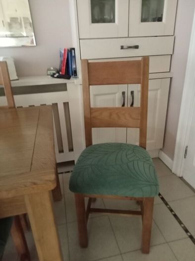 Dining table and chairs