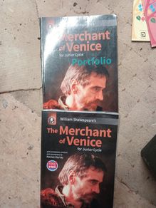Merchant of Venice Book & Portfolio workbook, all unused