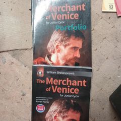 Merchant of Venice Book & Portfolio workbook, all unused