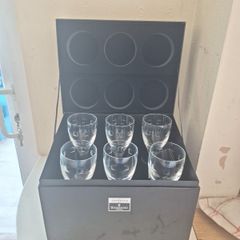 Waterford Crystal John Rocha Geo glasses signed by John Rocha