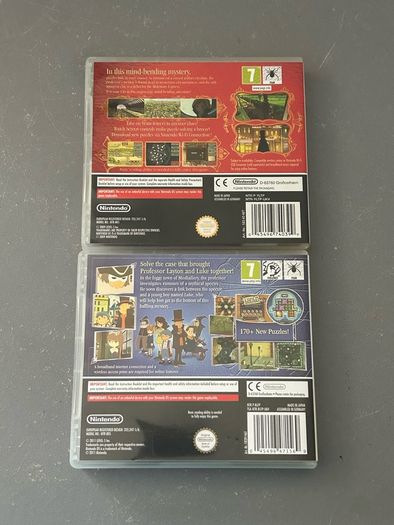 Professor Layton Nintendo DS