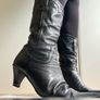 leather cowboy boots Image 2