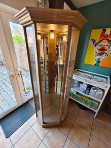 Corner Display Cabinet