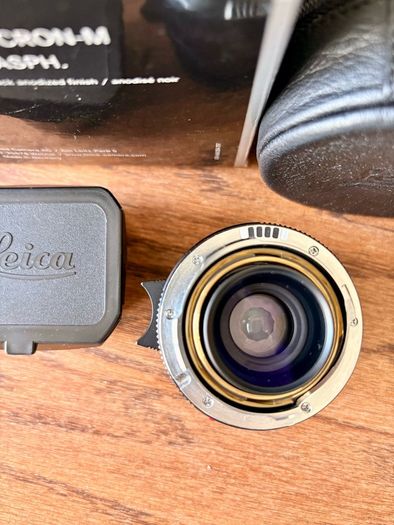 Summicron-M 35 mm f/2 ASPH 11673 + Leica  UV filter 13030