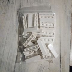 Lego tile 1x4 white 100 pieces