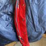 Free Post - MUSTO Performance Sailing Navy Jacket - Coat with Red Trim and Navy Padded Lining - Size S Image 7