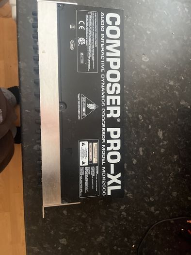 Behringer composer pro mdx 2600