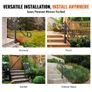 Single Post Handrail for Outdoor 1-3 Step 102.9 cm Stair Handrail Floor Mount Image 5