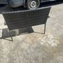 rattan garden chair Image 2