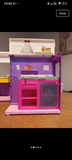 Barbie Fresh n Fun Purple Food Truck with accessories