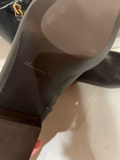 Ankle boots women black Massimo Dutti brand new size 5