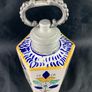 Vintage Haban Style Art Pottery Hand Painted Medicinal Jar Image 3