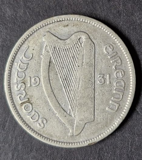 Ireland 1931 Silver Florin