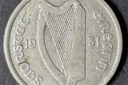 Ireland 1931 Silver Florin