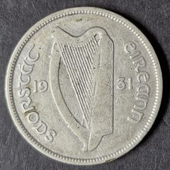 Ireland 1931 Silver Florin