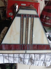 Glass  lamp shade