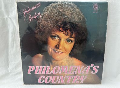 SIGNED Philomena Begley Philomenas Country LP 1980 Top Spin SSLP 502 Country