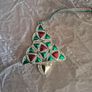 Newbridge Silverware Green and Red Celtic Christmas Tree Decoration Image 2