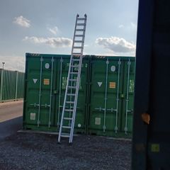 ladders tusebesc 18 rung double extension ladder