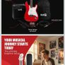 RockJam electric guitar Image 2