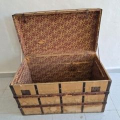 Antique Spanish Travel Trunk