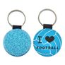 Personalised with Photos Glitter Keyrings round and heart shape Image 10