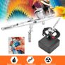 BRAND NEW Air Brush Kit for Art Painting Tattoo Air Brush Nail Tool Set Image 2