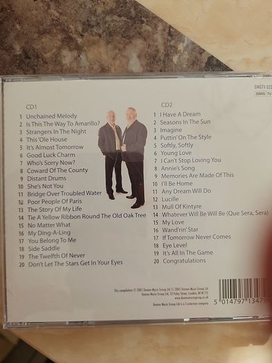 Foster & Allen 2CD  - Sing The Number 1s