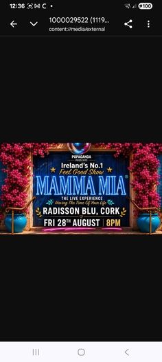 Mamma Mia The Live Experience Cork