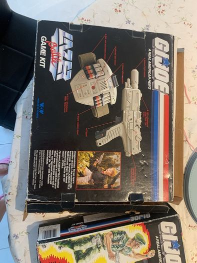 GI Joe Vintage Lazer Battle Game Kit